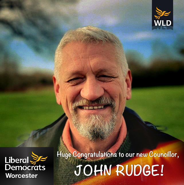 Newly Elected Councillor, John Rudge