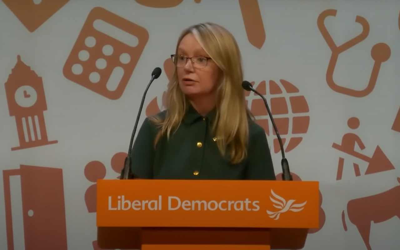 Cllr Allcott at the 2025 Lib Dem Conference