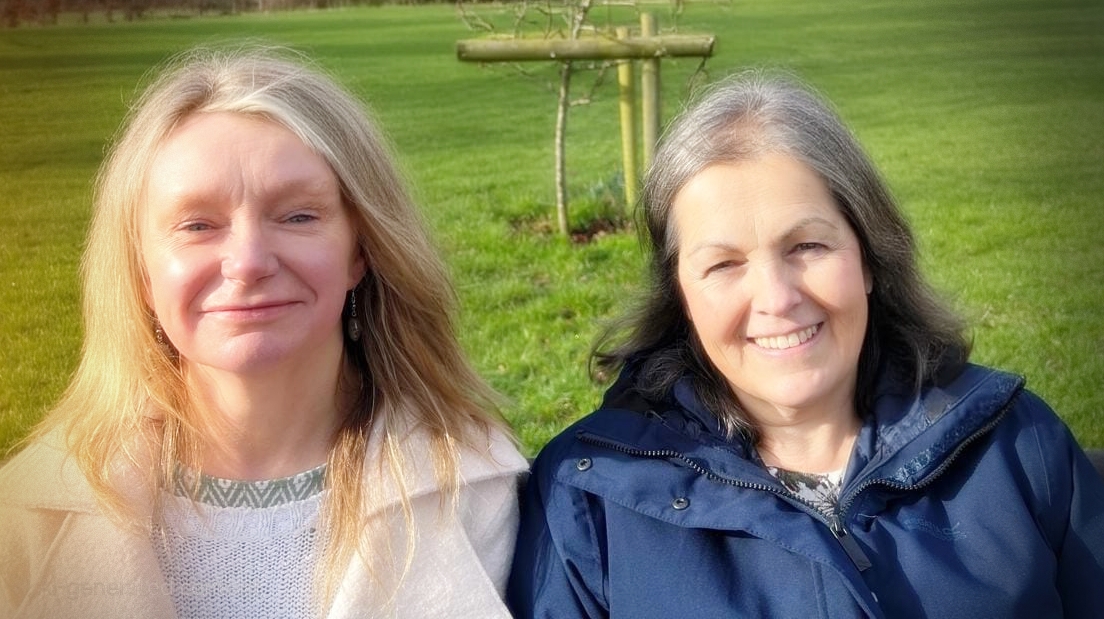Cllrs Mel Allcott and Sarah Murray