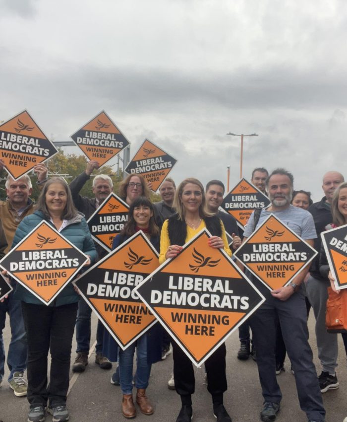 Cllr Sam Ammar with her team including Cllr’s John Rudge and Sarah Murray