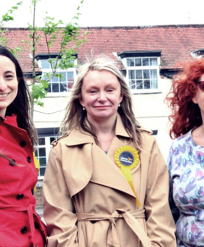 Councillors Jessie Jagger, Mel Allcott and Karen Holmes