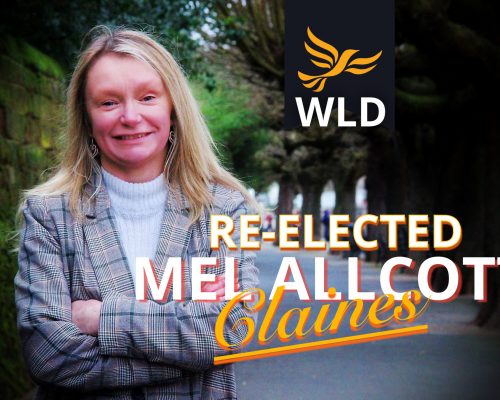 Cllr Mel Allcott re-elected to Worcestershire County Council 