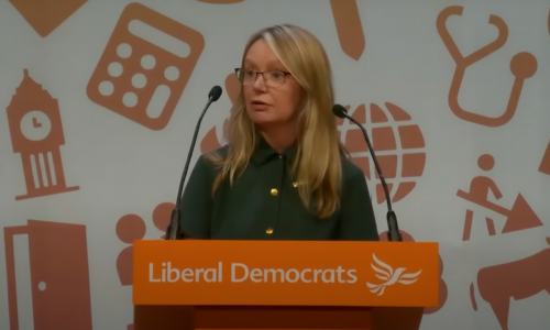 Cllr Allcott at the 2025 Lib Dem Conference