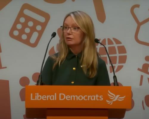 Cllr Allcott at the 2025 Lib Dem Conference