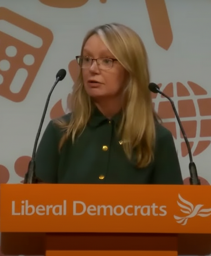 Cllr Allcott at the 2025 Lib Dem Conference