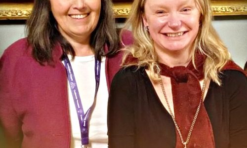 Cllrs Sarah Murray and Mel Allcott