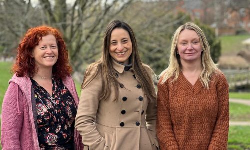 Cllrs Karen Holmes, Jessie Jagger and Mel Allcott worked as a team on the Splashpad upgrade discussions