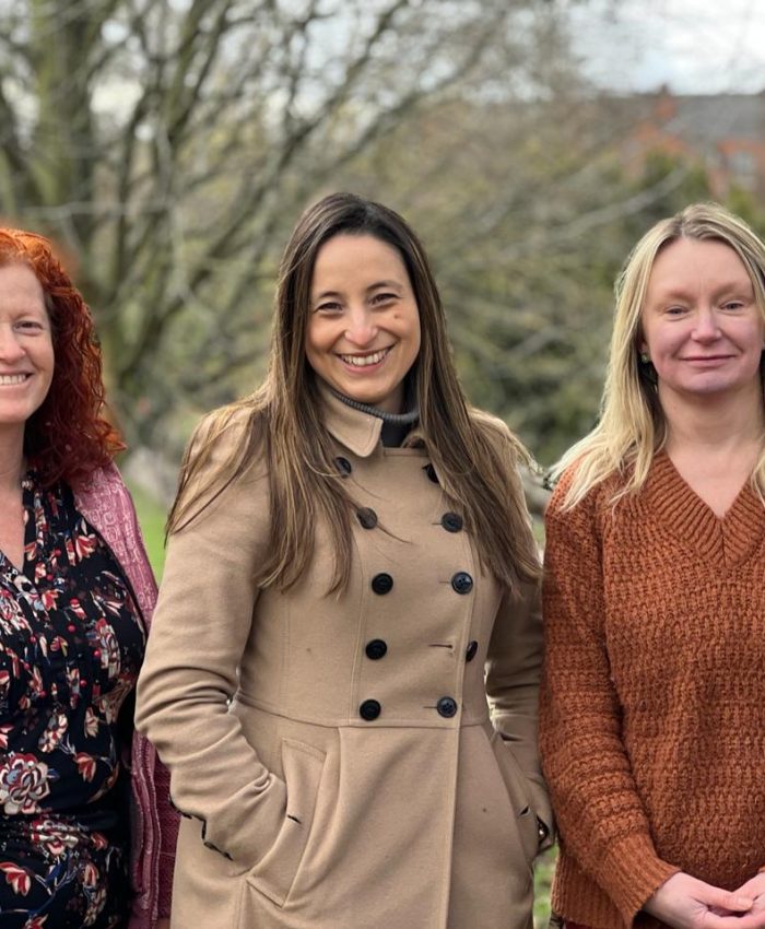 Cllrs Karen Holmes, Jessie Jagger and Mel Allcott worked as a team on the Splashpad upgrade discussions