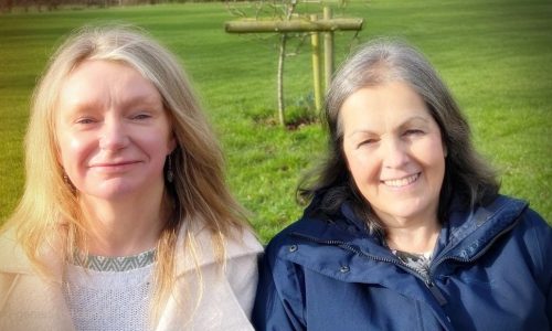 Cllrs Mel Allcott and Sarah Murray