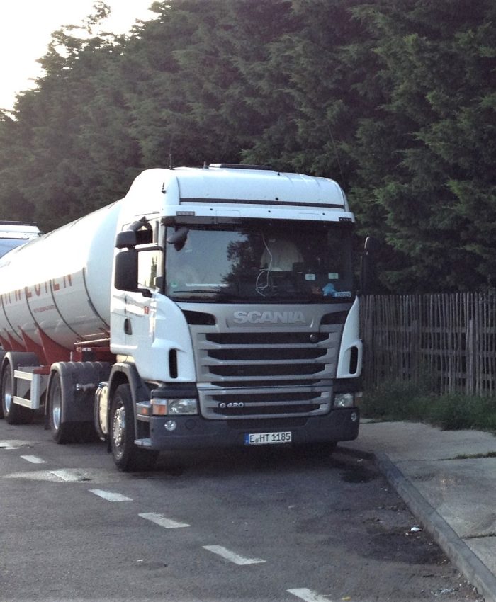 Lorry parking